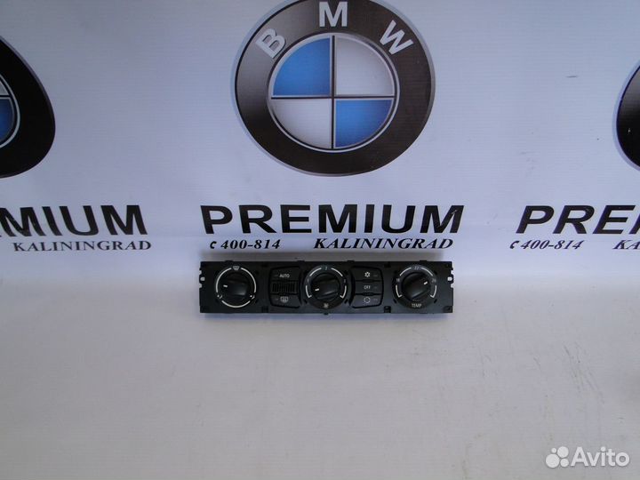 BMW 5 E60 Панель управления кондиционером