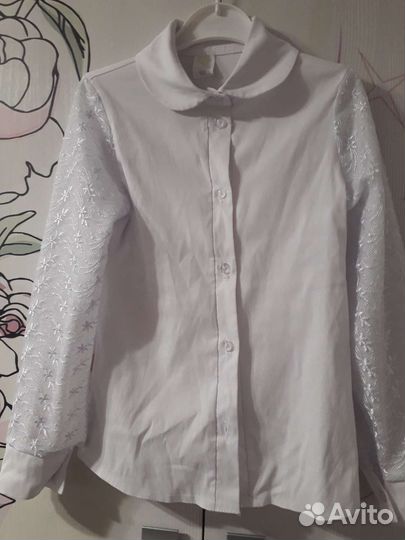Блузка для девочки 128