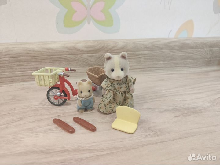 Sylvanian Families набор Велопрогулка