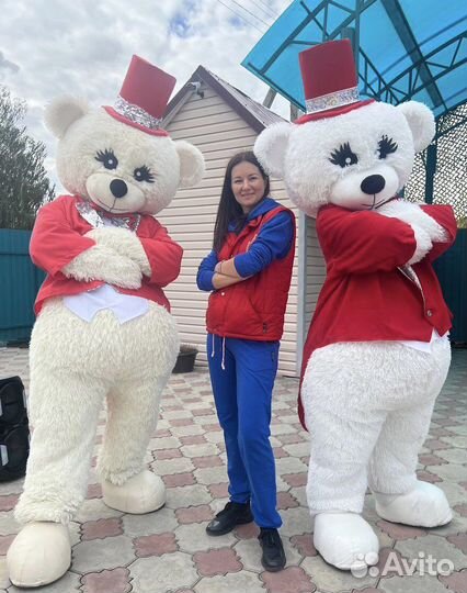 Ростовая кукла мишка, зайка, единорог, чебурашка