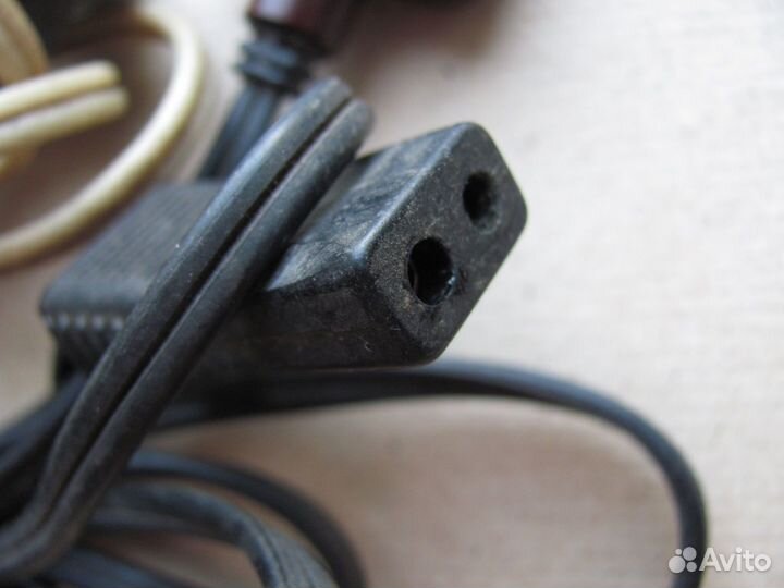 Шнур сетевой с вилкой и гнездом