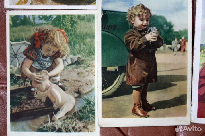 Пять открыток. 50-е