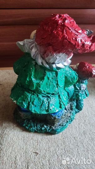 Садовая фигурка из гипса Гном