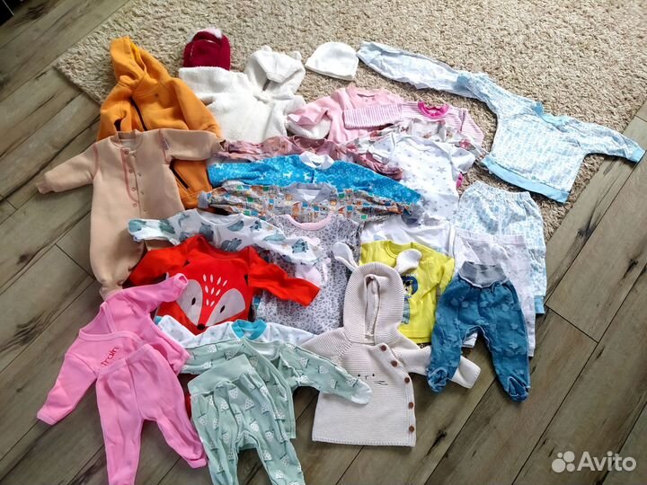 Бронь Пакет фирменный вещей на девочку 56-74