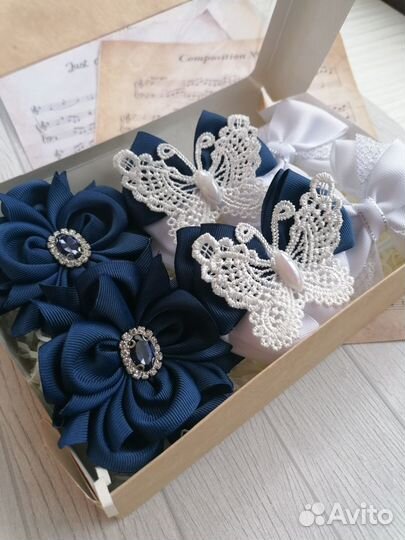 Набор бантиков в школу