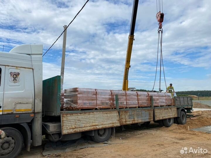 Кирпич рабочий. Доставка