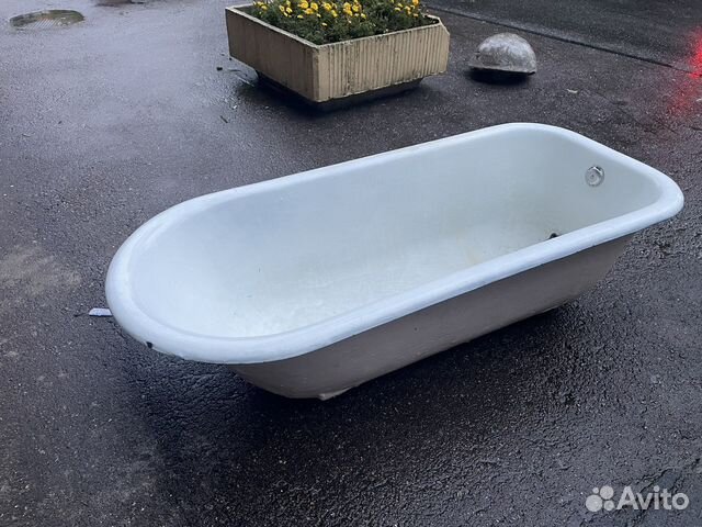 Ванна чугуная полукруглая купить в Санкт-Петербурге | Товары для дома и ...