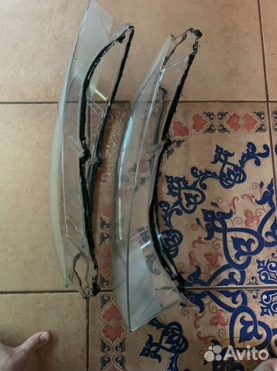 Стекла передних фар audi Q3