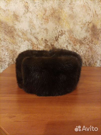 Мужская шапка норковая