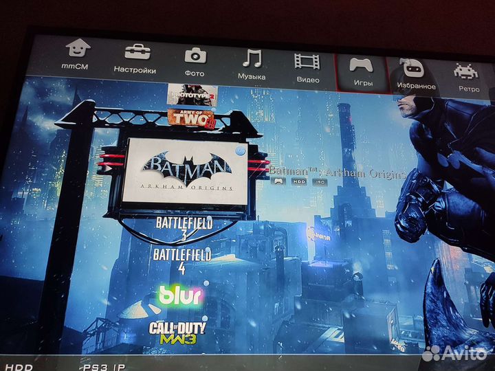 Sony PS3 slim 1000gb прошитая 2 геймпада