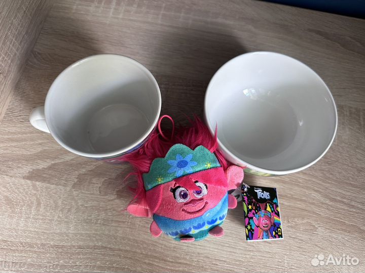 Новый набор посуды Тролли