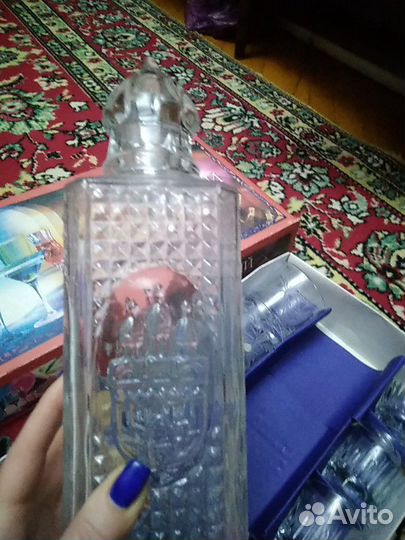 Подарочный набор. Графин и стаканы. 12 шт