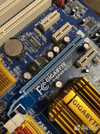 Материнская плата gigabyte ga-ep41-us3l