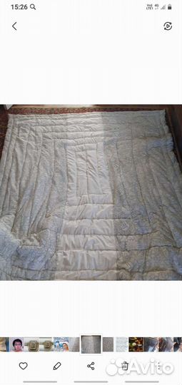 Одеяло из чистой мериносовой шерсти