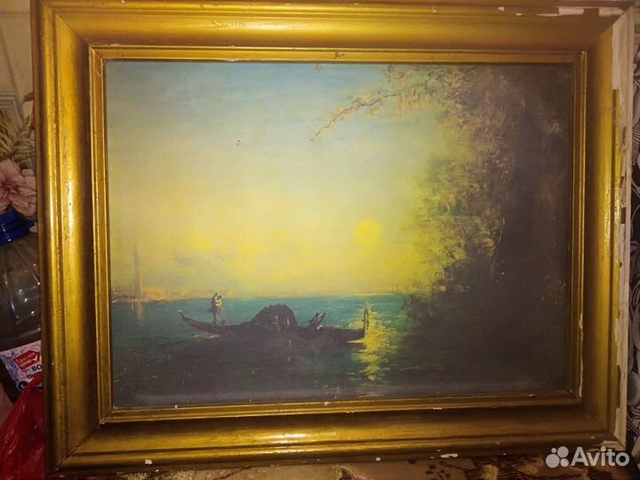 Картина Венеция. вид на море