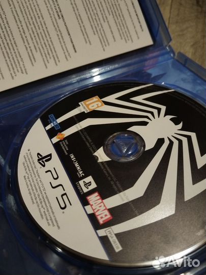 Человек паук 2 ps5 диск