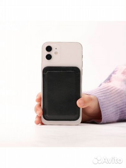 Кардхолдер Apple iPhone Leather Wallet MagSafe