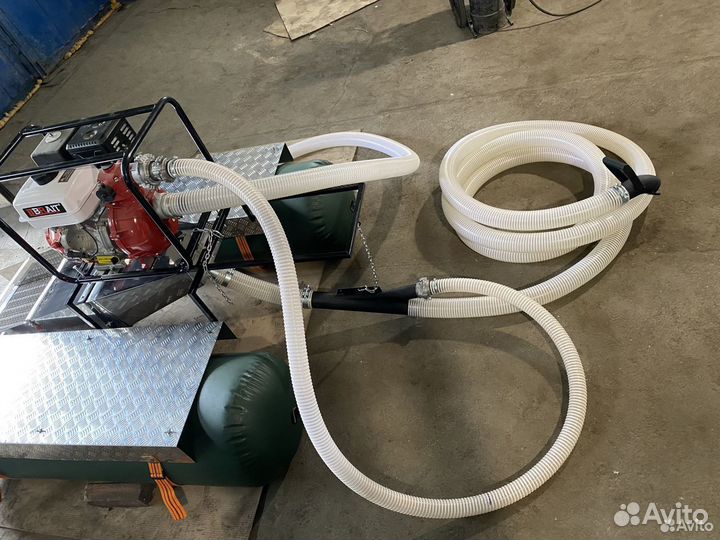 Минидрага на понтонах Челзолото WaterHanter 50/120