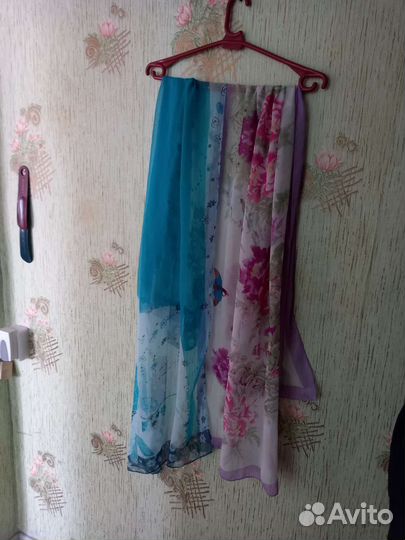 Шарфы платки палантины