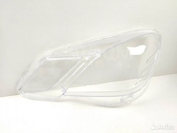 Стекло фары mercedes E-class W212 2009-2013 logo