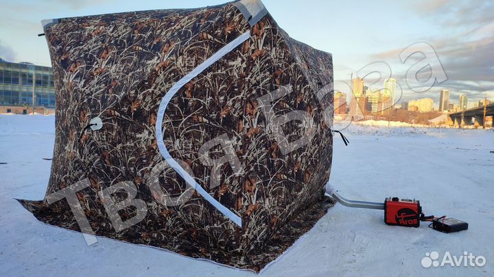 Зимняя палатка 240*240*250 3х слойная