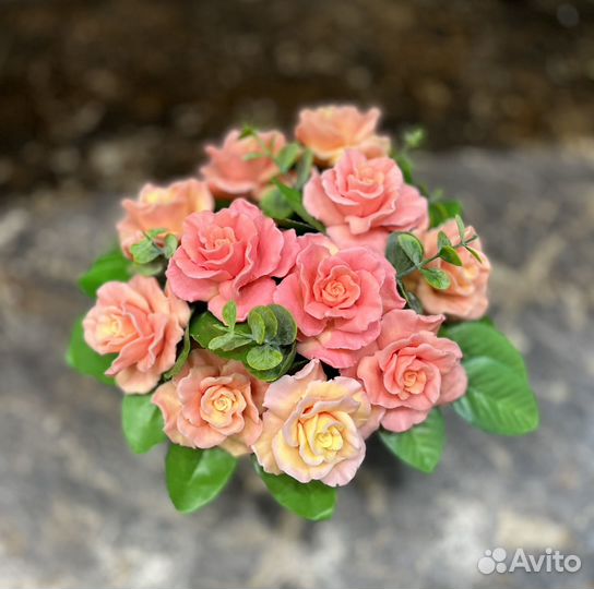 Букет из мыла