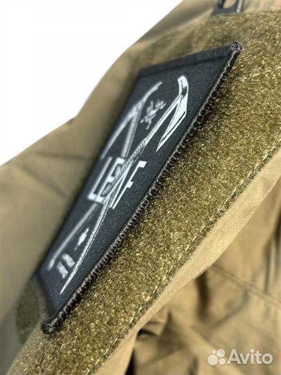 Патч Arcteryx leaf black