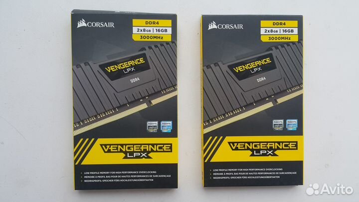 Сorsair vengeance ddr4 4x8Gb 3000 15-17-17-35