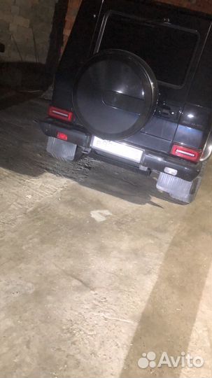 Задние фонари на g clas