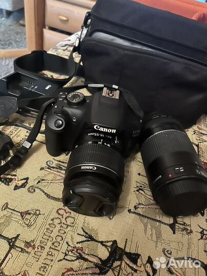 Зеркальный фотоаппарат canon 1200D