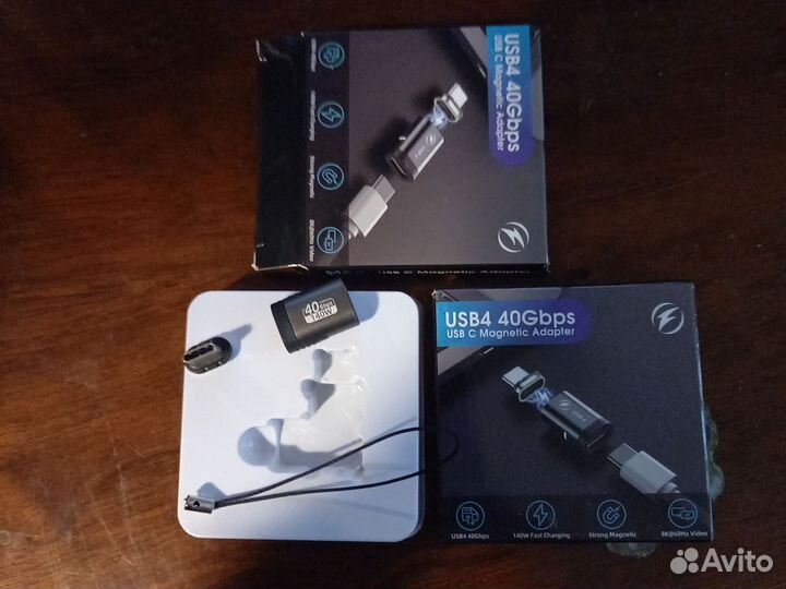 Usb type c магнитный адаптер 2шт