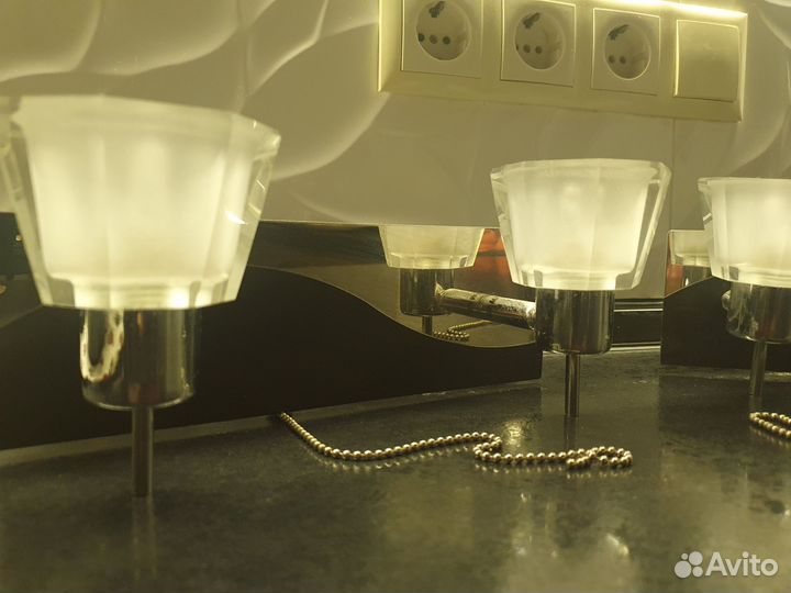 Светильник потолочный + 2 настенных бра