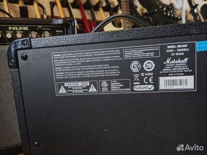 Комбоусилитель Marshall 10Вт / обмен