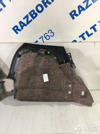 Обшивка багажника volkswagen polo 5 1.4 мт хетчбек