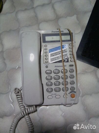 Телефон проводной Panasonic KX-TS2365RUW