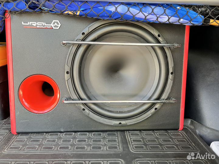 Сабвуфер автомобильный ural ураган ас-У12А комбо