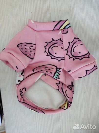 Толстовка для маленькой собачки