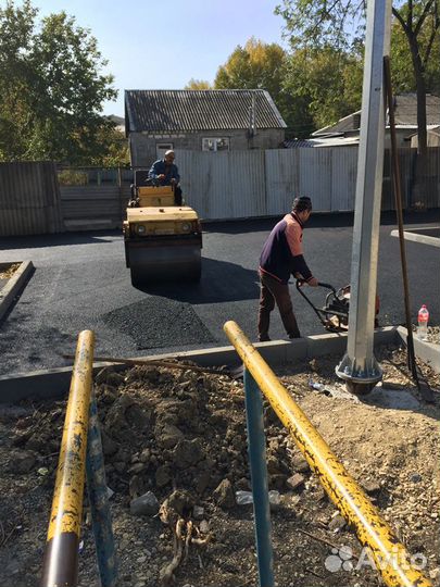 Асфальтирование,уклатка асфальта