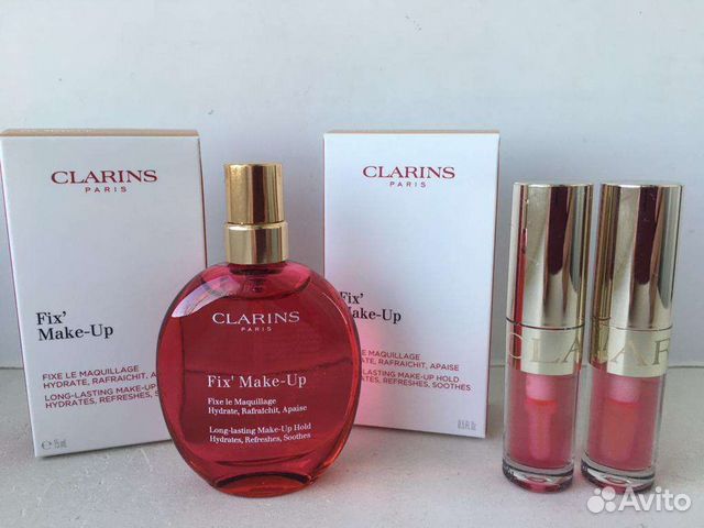 Clarins Масло-блеск для губ mini 04 и 09 тон
