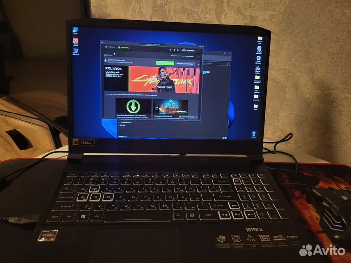Игровой ноутбук Acer nitro 5 rtx 3060