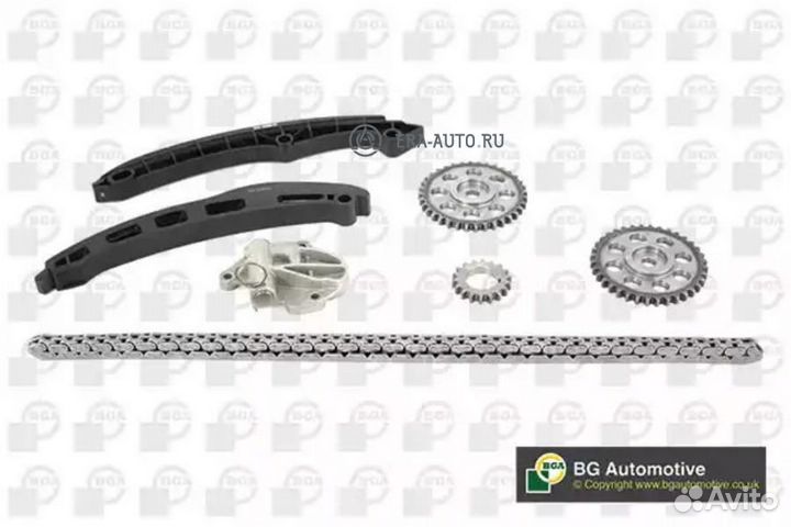 BGA TC0180FK К-кт цепи грм со звезд. VW polo (6R1, 6C1) cgpa 2009