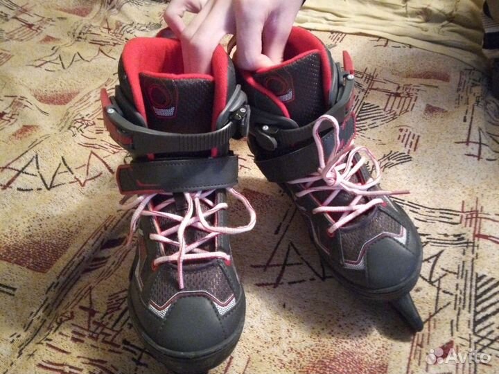 Коньки раздвижные oxelo р. 29-32, р.35-38, р.39-42