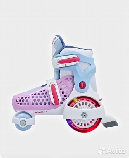Роликовые коньки детские раздвижные Reaction