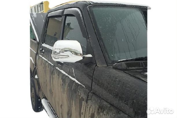 Накладки на зеркала УАЗ Патриот (с 2015 года) с по