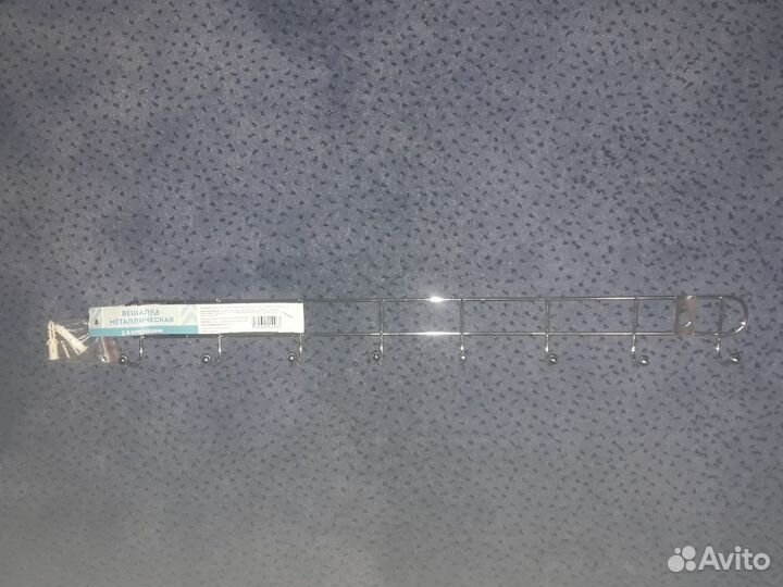 Вешалка металлическая хромированная