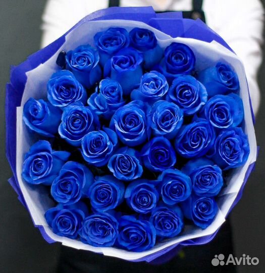 Синие розы с доставкой