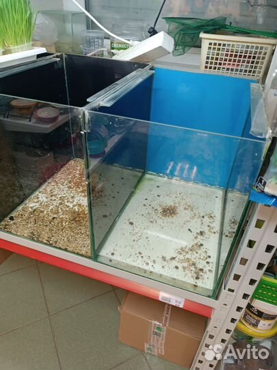 Аквариум из стойки б/у 52 литра