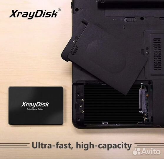 Жесткий диск SSD SATA 3 новый 256 гб, 512 гб