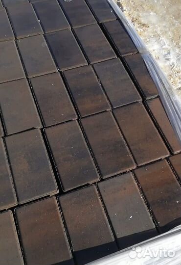 Тротуарная плитка кирпичик