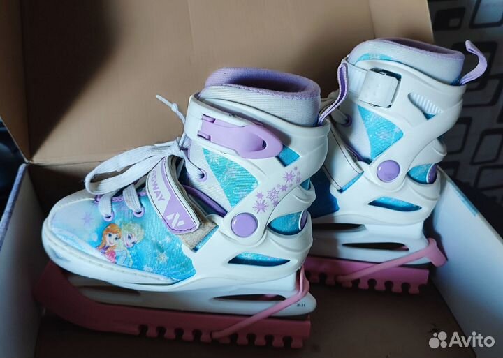 Коньки для девочки 26-30